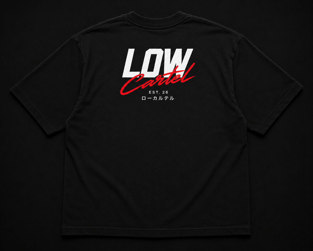 Low Cartel Japanese Logo Shirt | JDM Streetwear Automotive Tee