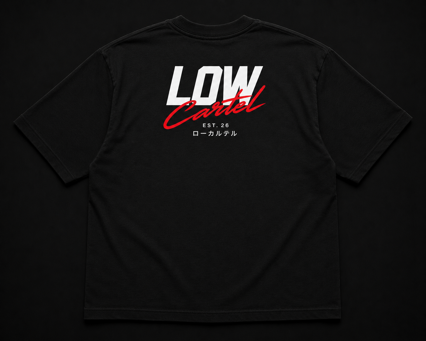 Low Cartel Japanese Logo Shirt | JDM Streetwear Automotive Tee