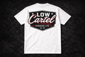 Low Cartel back print shirt designed for JDM and lowered car enthusiasts
